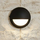 Wall Light 12V 6W 480lm IP65 3000K 98mm Eyelid Matte Black Wall Light 12V 6W 480lm IP65 3000K 98mm Eyelid Matte Black